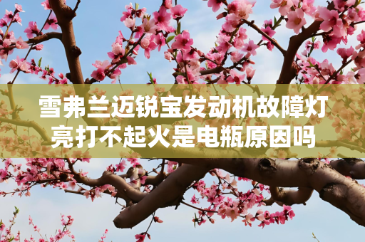 雪弗兰迈锐宝发动机故障灯亮打不起火是电瓶原因吗