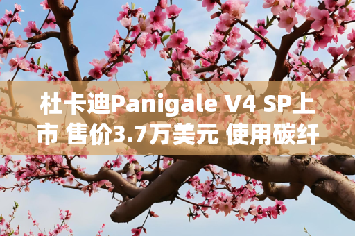 杜卡迪Panigale V4 SP上市 售价3.7万美元 使用碳纤维轮毂