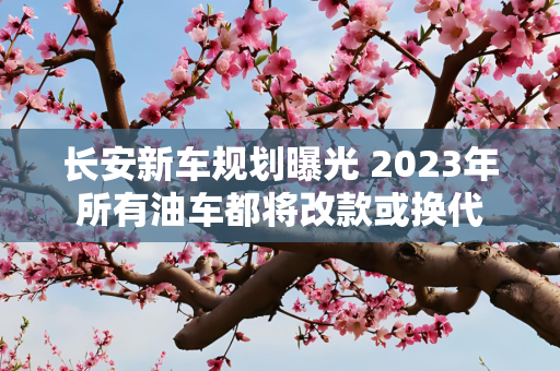 长安新车规划曝光 2023年所有油车都将改款或换代