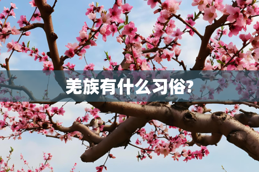 羌族有什么习俗?