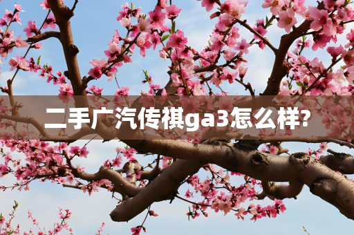 二手广汽传祺ga3怎么样?