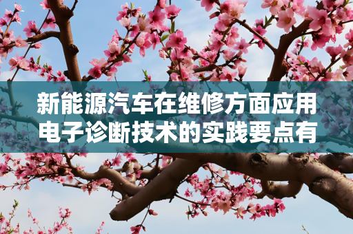 新能源汽车在维修方面应用电子诊断技术的实践要点有哪些？