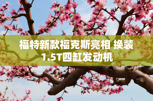 福特新款福克斯亮相 换装1.5T四缸发动机