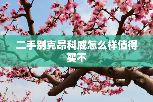 二手别克昂科威怎么样值得买不
