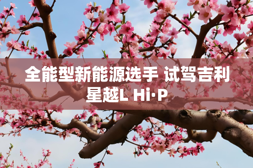 全能型新能源选手 试驾吉利星越L Hi·P