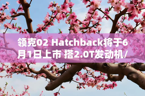 领克02 Hatchback将于6月1日上市 搭2.0T发动机/6.2秒破百