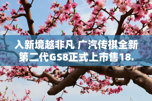 入新境越非凡 广汽传祺全新第二代GS8正式上市售18.68万元起