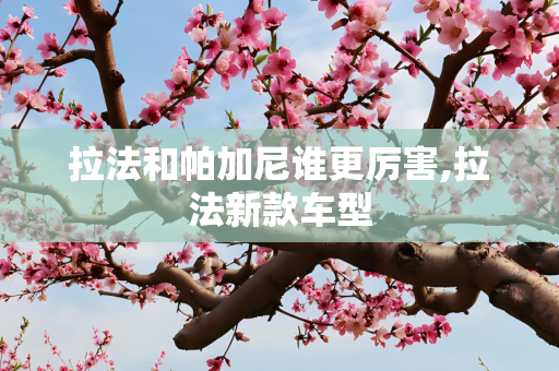 拉法和帕加尼谁更厉害,拉法新款车型
