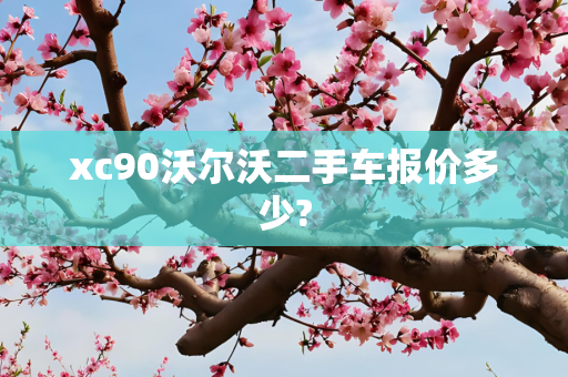 xc90沃尔沃二手车报价多少?
