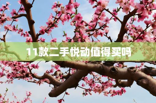 11款二手悦动值得买吗