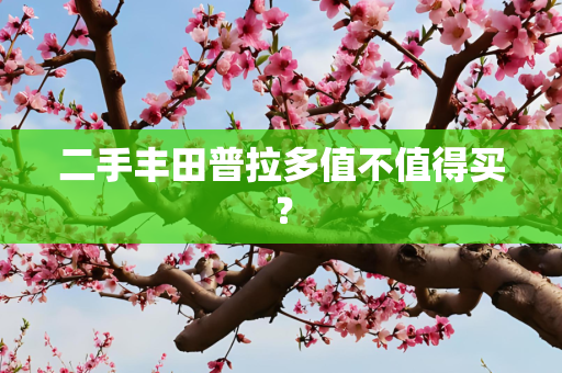 二手丰田普拉多值不值得买？