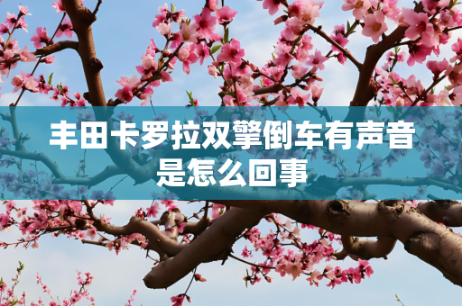 丰田卡罗拉双擎倒车有声音是怎么回事