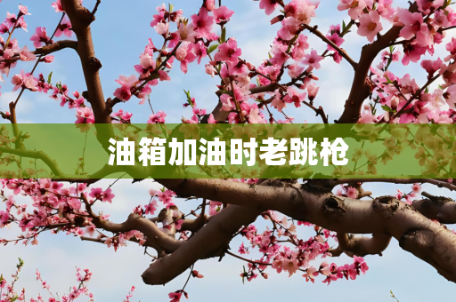 油箱加油时老跳枪