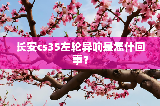 长安cs35左轮异响是怎什回事？
