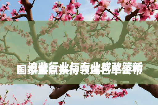 

国家重点扶持领域名单公布：这些行业与专业成政策新焦点  
人才缺口与产业升级双重驱动：国家战略倾斜的就业蓝海在哪里？