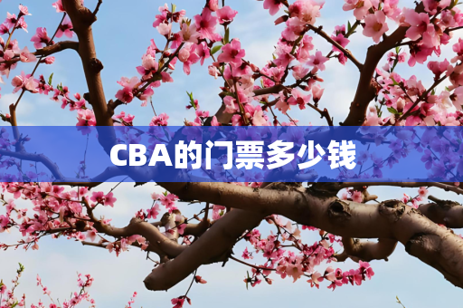 CBA的门票多少钱