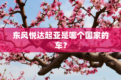 东风悦达起亚是哪个国家的车？