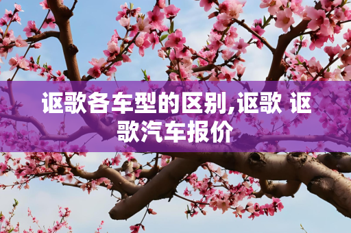 讴歌各车型的区别,讴歌 讴歌汽车报价