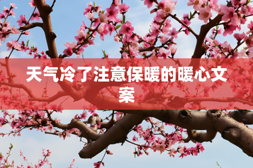 天气冷了注意保暖的暖心文案