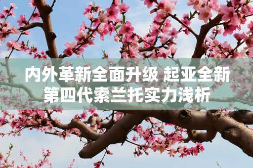 内外革新全面升级 起亚全新第四代索兰托实力浅析