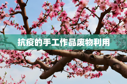 抗疫的手工作品废物利用