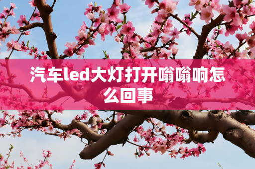 汽车led大灯打开嗡嗡响怎么回事