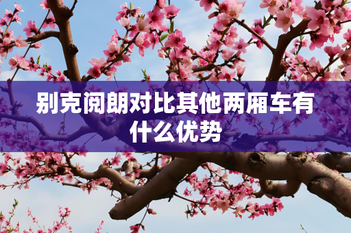 别克阅朗对比其他两厢车有什么优势