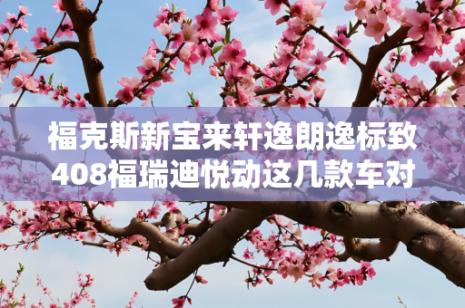 福克斯新宝来轩逸朗逸标致408福瑞迪悦动这几款车对比