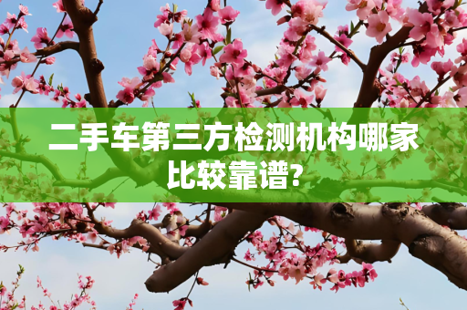 二手车第三方检测机构哪家比较靠谱?