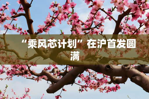 “乘风芯计划”在沪首发圆满