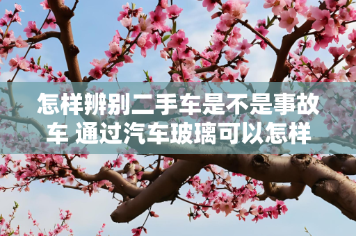 怎样辨别二手车是不是事故车 通过汽车玻璃可以怎样