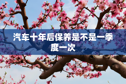 汽车十年后保养是不是一季度一次