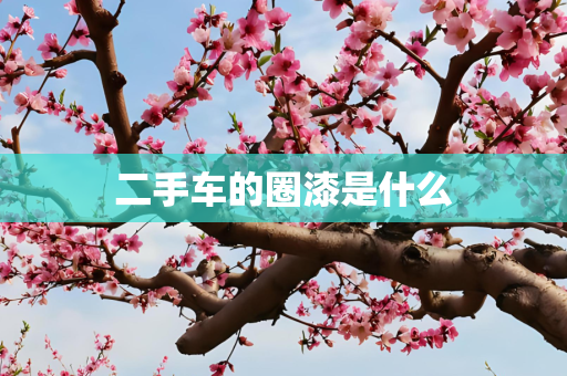 二手车的圈漆是什么