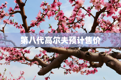 第八代高尔夫预计售价