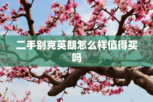 二手别克英朗怎么样值得买吗