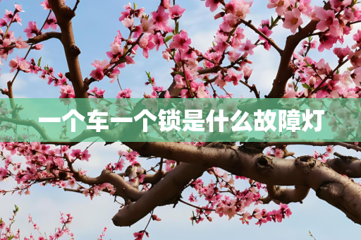 一个车一个锁是什么故障灯