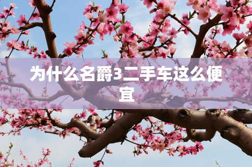 为什么名爵3二手车这么便宜