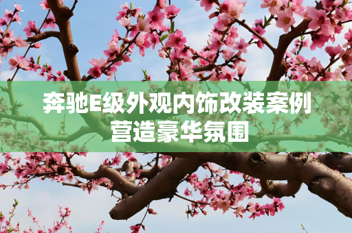 奔驰E级外观内饰改装案例 营造豪华氛围