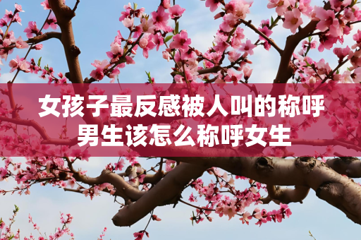 女孩子最反感被人叫的称呼 男生该怎么称呼女生