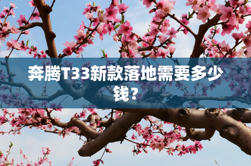 奔腾T33新款落地需要多少钱？