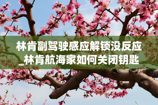 林肯副驾驶感应解锁没反应_林肯航海家如何关闭钥匙感应
