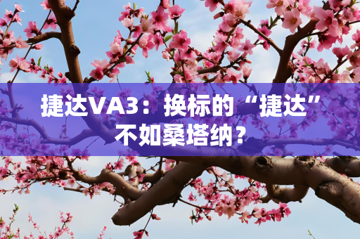 捷达VA3：换标的“捷达”不如桑塔纳？