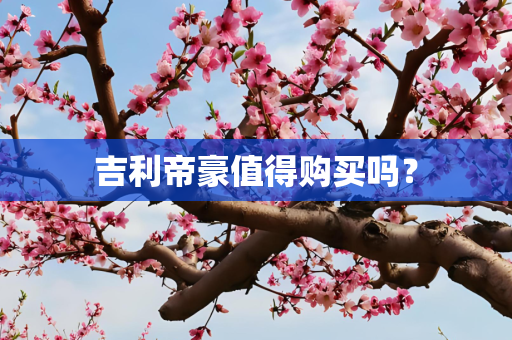 吉利帝豪值得购买吗？