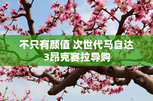 不只有颜值 次世代马自达3昂克赛拉导购