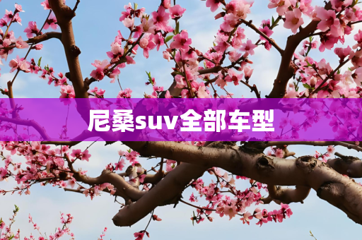 尼桑suv全部车型