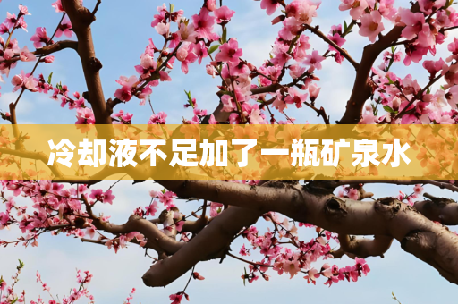冷却液不足加了一瓶矿泉水