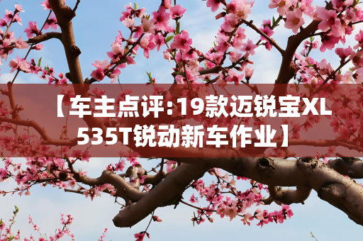【车主点评:19款迈锐宝XL535T锐动新车作业】