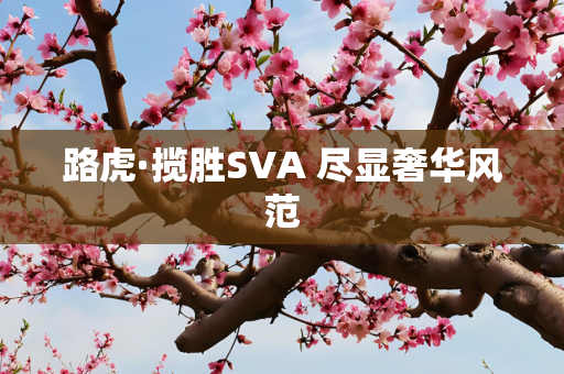 路虎·揽胜SVA 尽显奢华风范