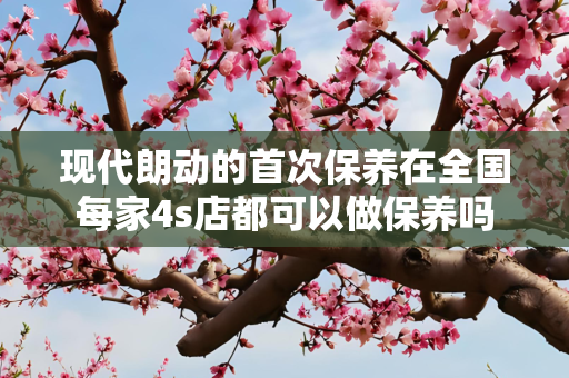 现代朗动的首次保养在全国每家4s店都可以做保养吗