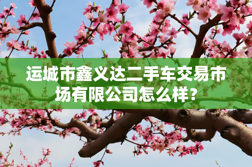 运城市鑫义达二手车交易市场有限公司怎么样？